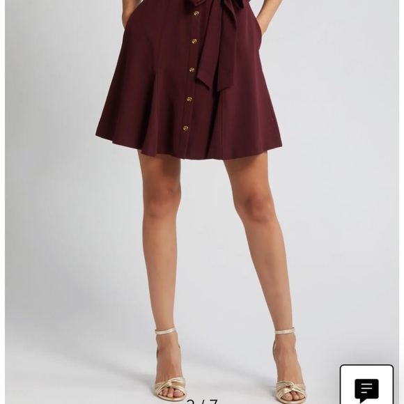 Eliza J Puff Sleeve Shirtdres - Picture 6 of 7